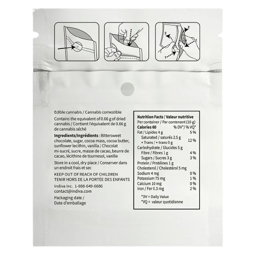 THC Dark Chocolate Bar